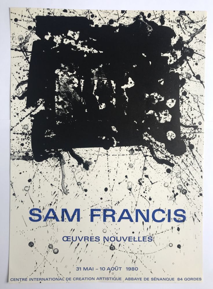 掲示 Francis - Oeuvres nouvelles / Abbaye de Sénanque