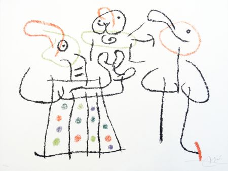リトグラフ Miró - Oeuvres récentes, 1953