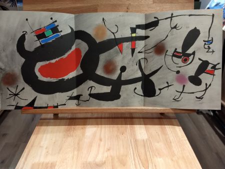 挿絵入り本 Miró - Oiseau solaire
