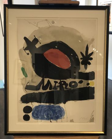 リトグラフ Miró - Oiseau Solaire, Oiseau Lunaire, Etincelles