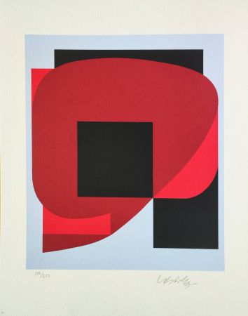 シルクスクリーン Vasarely - Olla II