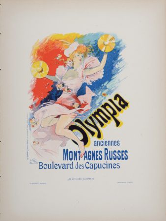 リトグラフ Cheret - Olympia, 1896