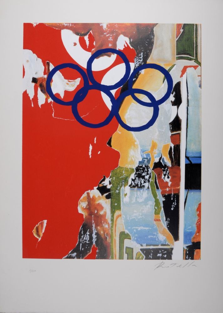 シルクスクリーン Rotella - Olympic Rings