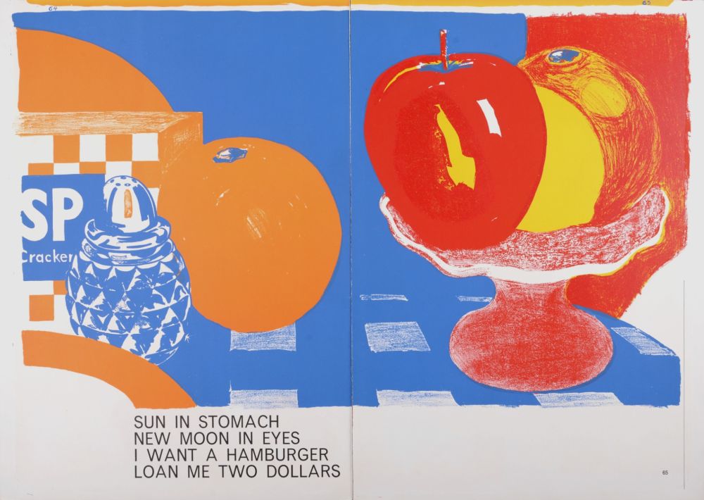 リトグラフ Wesselmann - One Cent Life, 1964