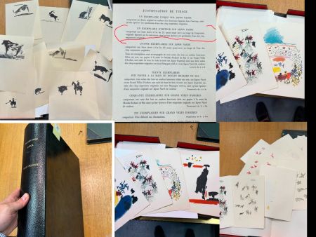 挿絵入り本 Picasso - One of One /Unique- Chant Funèbre pour Ignacio Sánchez Mejías 