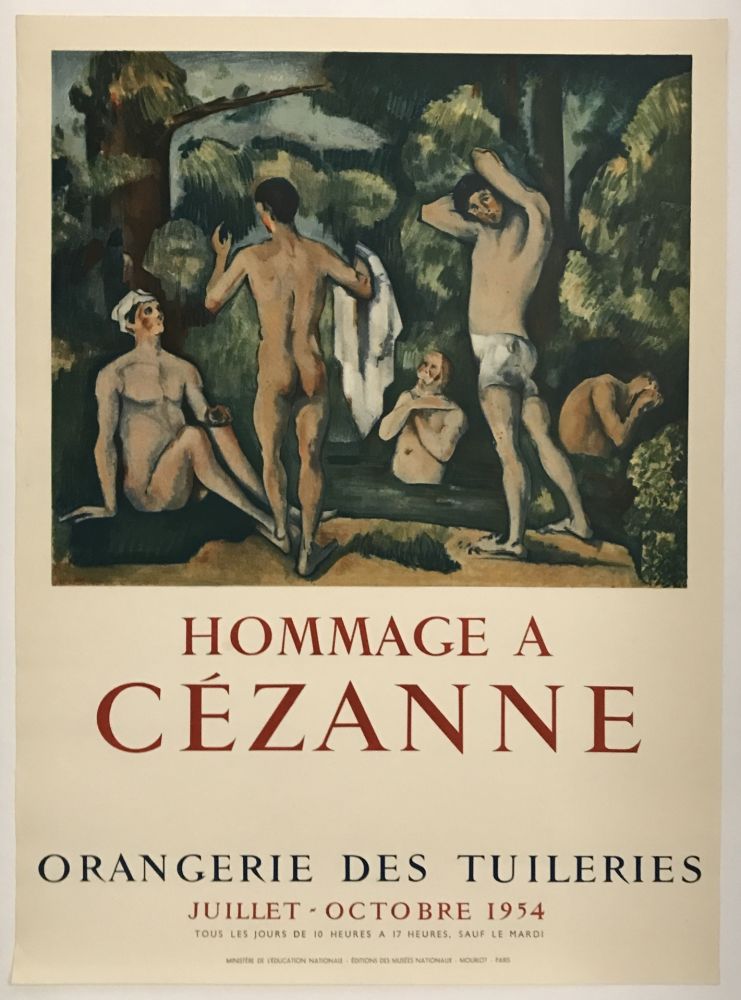 リトグラフ Cezanne - Orangerie des Tuileries