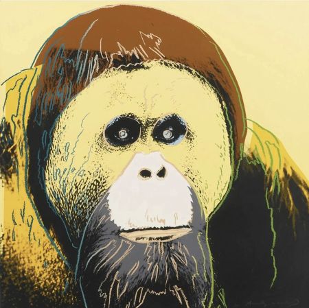 シルクスクリーン Warhol - Orangutan (F. & S. II. 299)