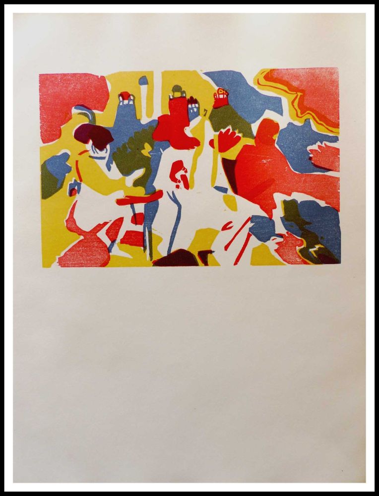 木版 Kandinsky - ORIENTALES