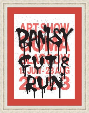 オフセット Banksy - Original Exhibition Poster