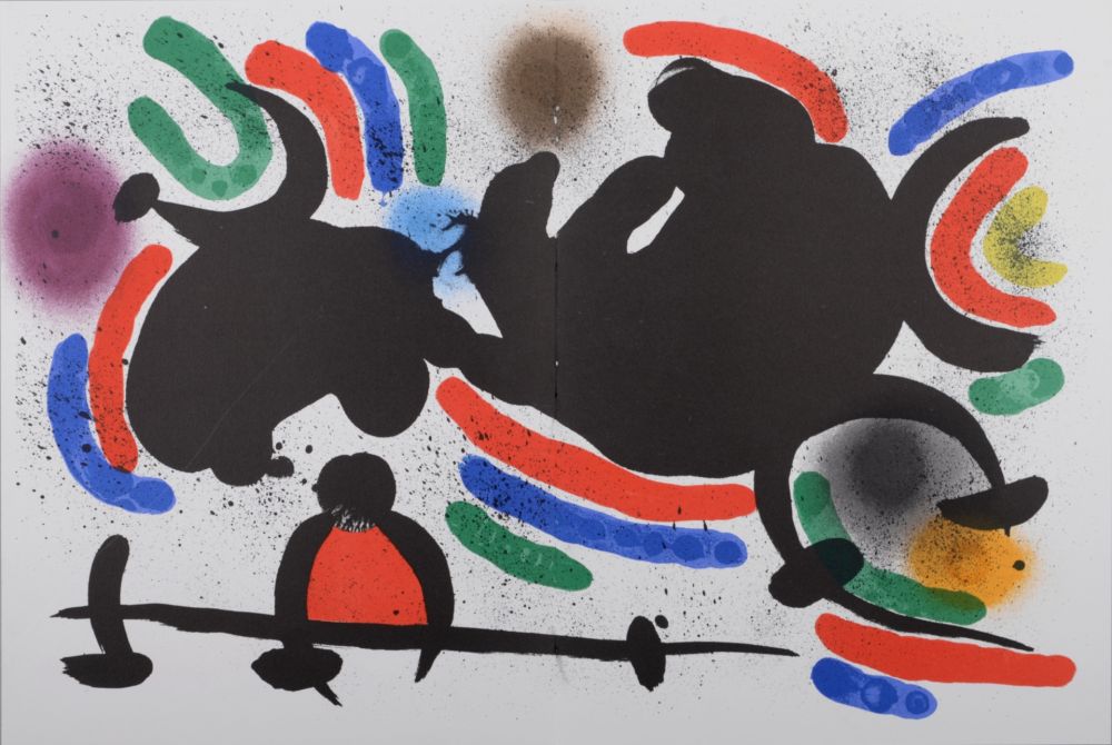 リトグラフ Miró - Original Lithographie IV