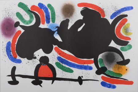 リトグラフ Miró - Original Lithographie IV
