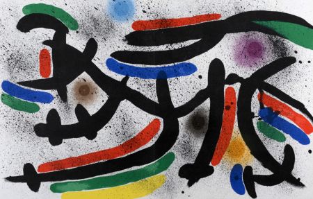 リトグラフ Miró - Original Lithographie IX, 1972