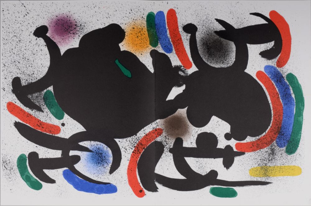 リトグラフ Miró - Original Lithographie VII, 1972