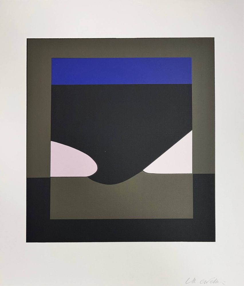 シルクスクリーン Vasarely - Orom 