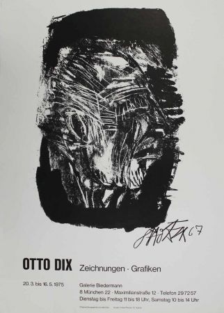 リトグラフ Dix - Otto Dix Zeichnungen - Grafiken