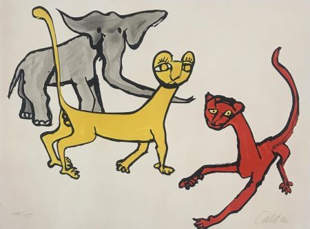 リトグラフ Calder - Our Unfinished Revolution: Animals