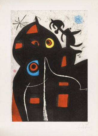 エッチングと　アクチアント Miró - Pantagruel