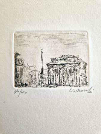 エッチング Ciarrocchi - Pantheon