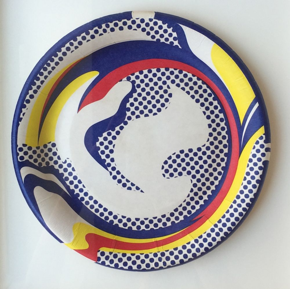 シルクスクリーン Lichtenstein - Paper Plate