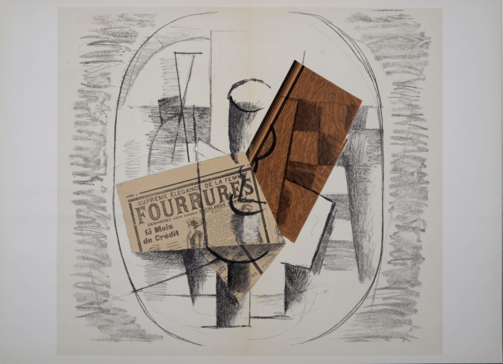リトグラフ Braque - Papiers Collés (C), 1963
