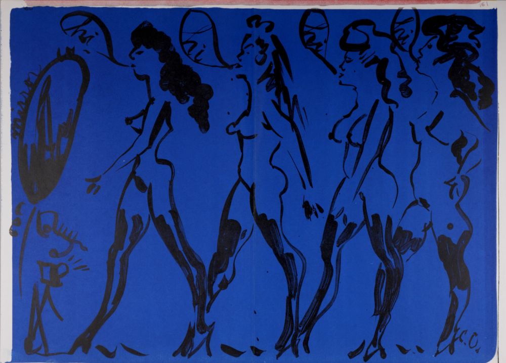 リトグラフ Oldenburg - Parade of Women, 1964