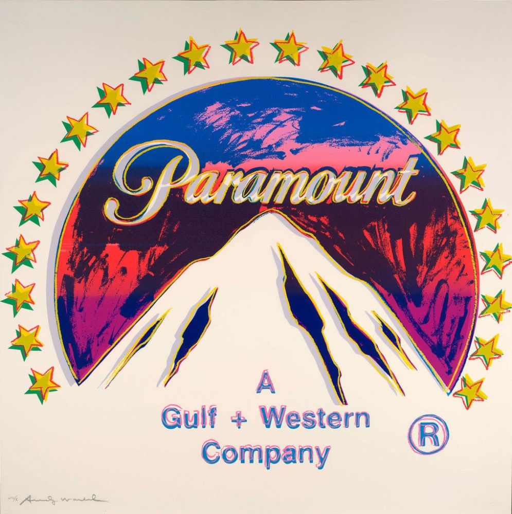 シルクスクリーン Warhol - Paramount, from Ads