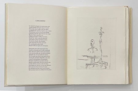 挿絵入り本 Giacometti - Paroles peintes