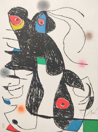 エッチングと　アクチアント Miró - Paroles Peintes