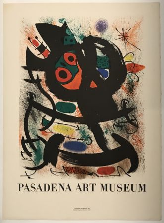 リトグラフ Miró - Pasadena Art Museum