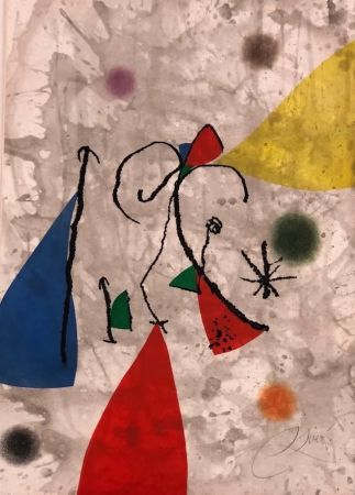 エッチング Miró - Passage De L' Egyptienne