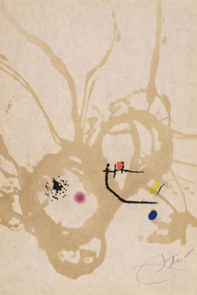 彫版 Miró - Passage de L´Egyptienne 2