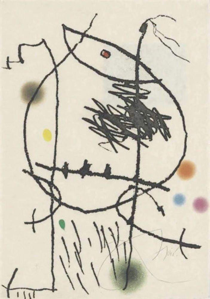 彫版 Miró - Passage De L'Egyptienne 3