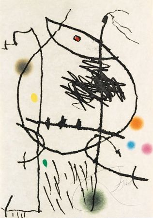 エッチングと　アクチアント Miró - Passage de l’Égyptienne 4