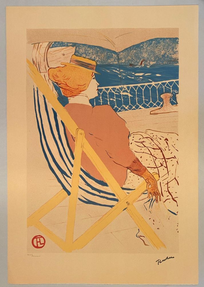 リトグラフ Toulouse-Lautrec - Passagère du 54