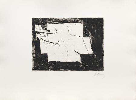 彫版 Tàpies - Paupière