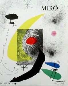 挿絵入り本 Miró - Pavane pour Miró