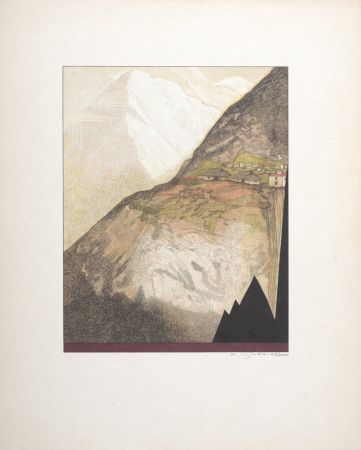 木版 Schmied - Paysage#2, 1930