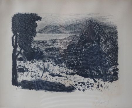 リトグラフ Bonnard - Paysage du Midi