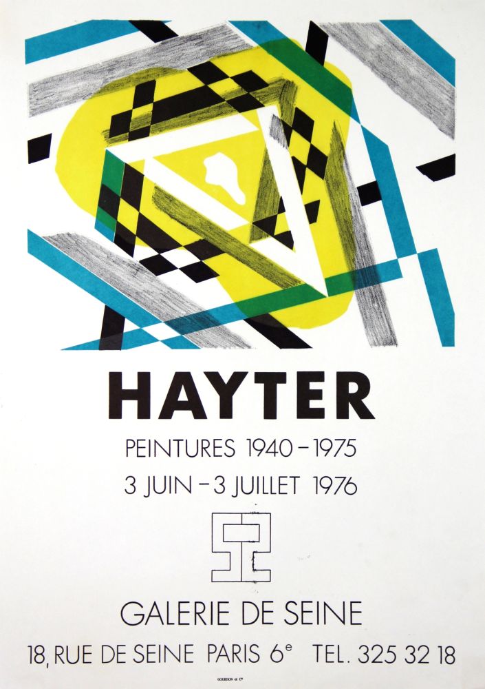 リトグラフ Hayter - Peintures