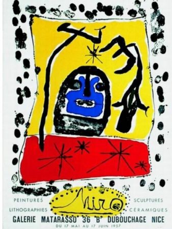リトグラフ Miró - PEINTURES-SCULPTURES-LITHOGRAPHIES-CERAMIQUES
