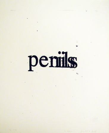 シルクスクリーン Wool - Penis Perils