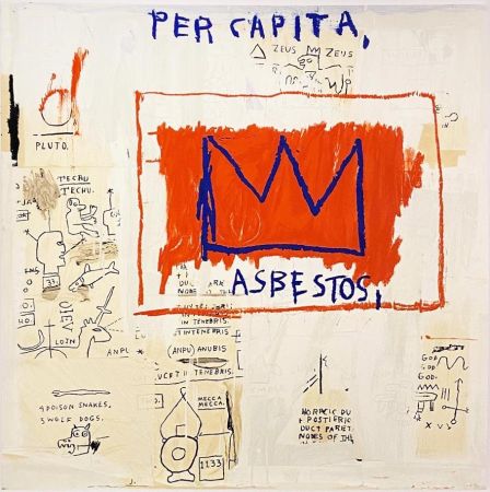 シルクスクリーン Basquiat - Per Capita