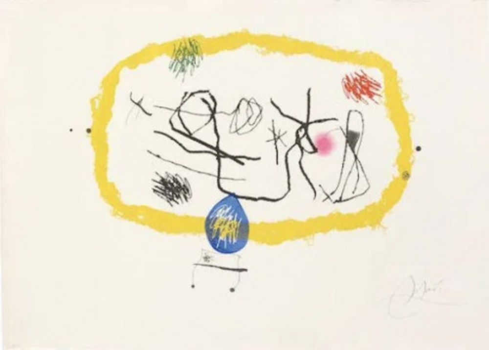彫版 Miró - Personatges Solars