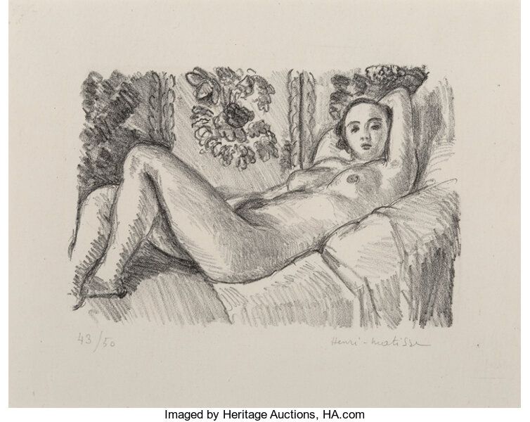 リトグラフ Matisse - Petite Aurore
