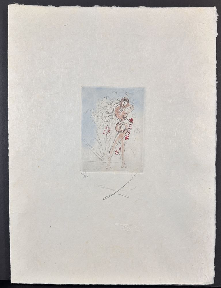 彫版 Dali - Petite Nus (From Apollinaire) J