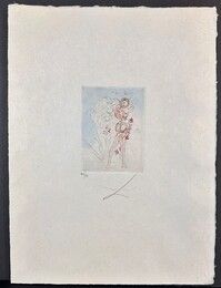 彫版 Dali - Petites Nus (From Apollinaire) J