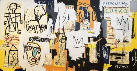 シルクスクリーン Basquiat - Phooey