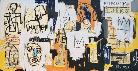 シルクスクリーン Basquiat - Phooey