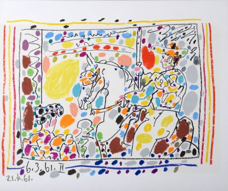 リトグラフ Picasso - Picador II, 1961