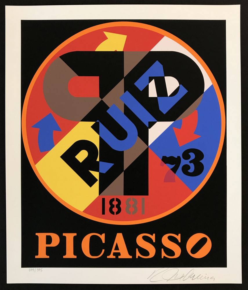 シルクスクリーン Indiana - Picasso